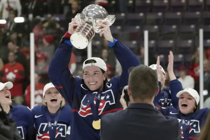 USA Hockey's Hilary Knight voted IIHF's first female player of the year