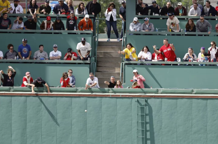 Lights Out: Green Monster saves Red Sox a run by eating line drive