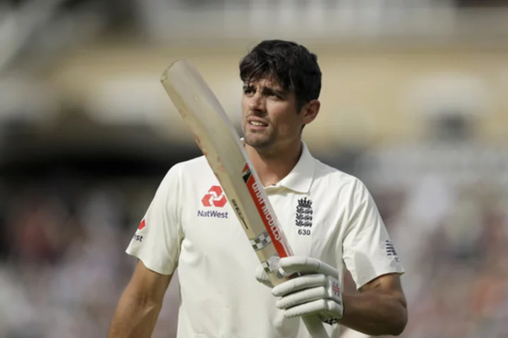 Former England captain Alastair Cook announces his retirement from cricket