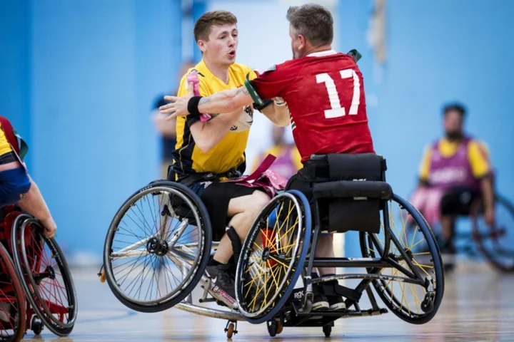Scotland sniffs success in wheelchair rugby