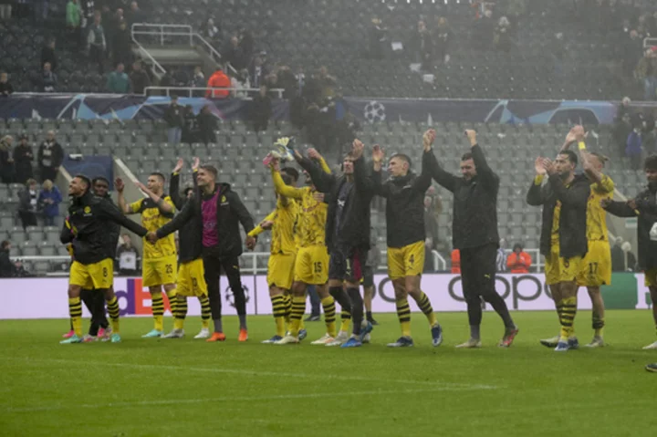 After beating Newcastle, newly pragmatic Dortmund faces Frankfurt's mean defense