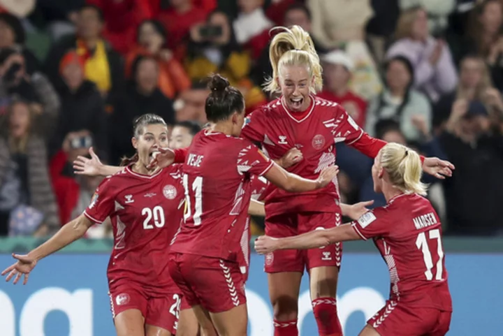 Vangsgaard scores 90th-minute winner as Denmark defeats China 1-0 at Women's World Cup