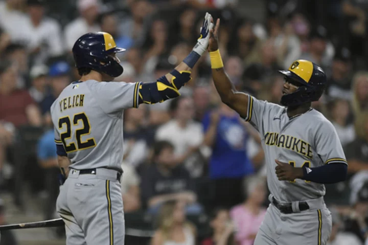 William Contreras caps 3-run 7th with winning RBI to help Brewers beat White Sox 3-2