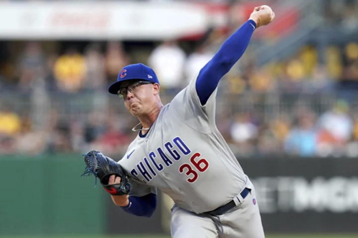 Jordan Wicks allows 2 hits and strikes out 9 in major league debut as Cubs top Pirates 10-6
