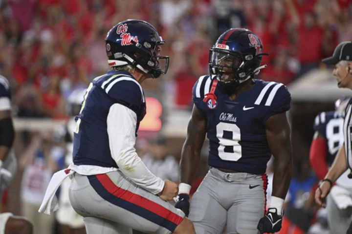 No. 15 Ole Miss visits No. 13 Alabama in Week 4 headliner in the Southeastern Conference