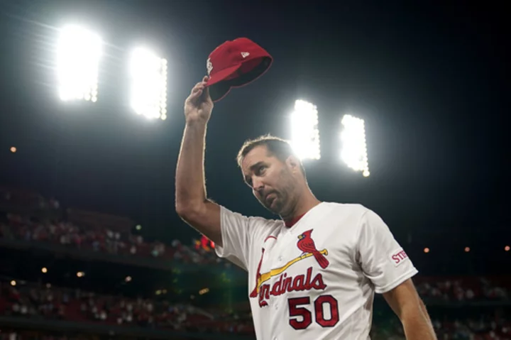 Cardinals' right hander Adam Wainwright, 42, says he has thrown his final pitch