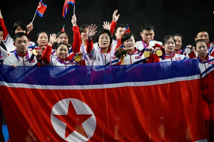 North Korean weightlifters clean up in Hangzhou but won't be at Olympics