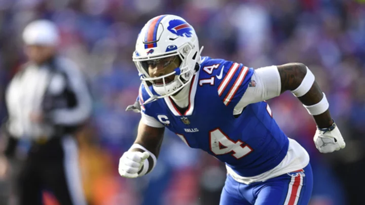 Bills receiver Stefon Diggs misses practice on opening day of mandatory minicamp
