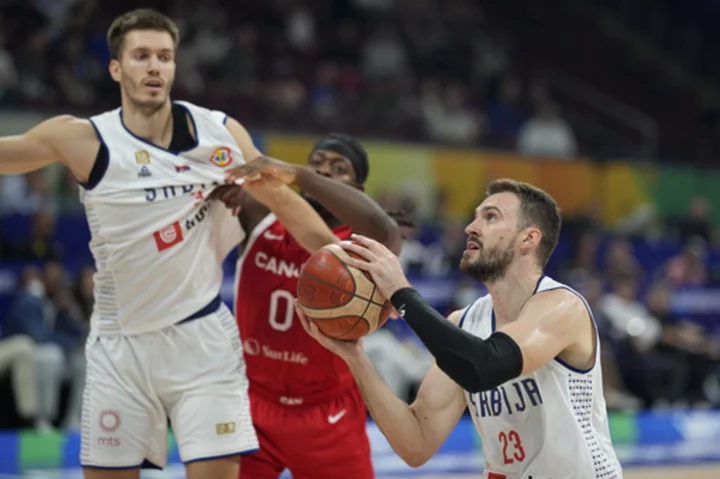 Serbia runs past Canada 95-86 and reaches the gold medal game at the Basketball World Cup