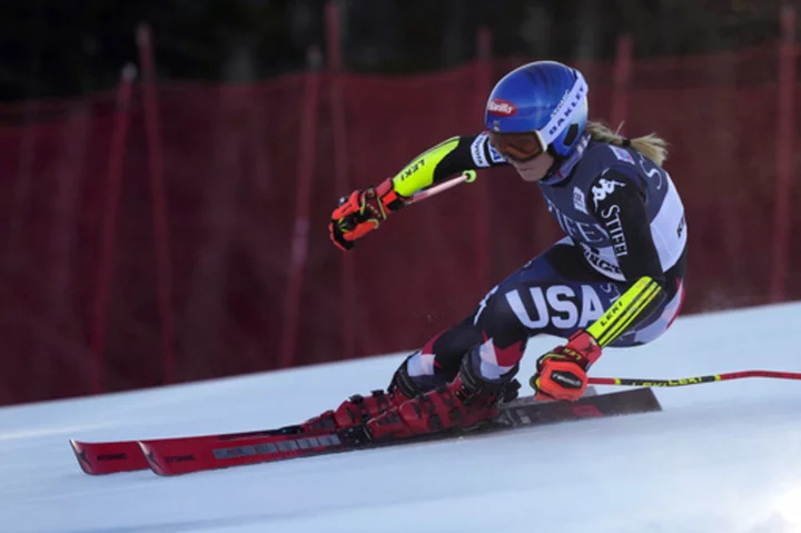 Mikaela Shiffrin leads World Cup slalom in Killington after 1st run and eyes career win No. 90