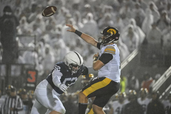 STAT WATCH: Iowa's 76 yards against Penn State were second-fewest in Kirk Ferentz's 25 years