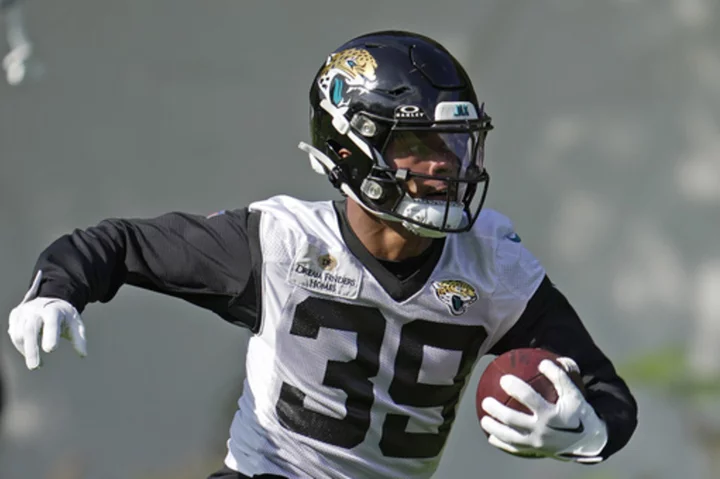 Jaguars' return specialist Agnew inactive. Patterson set for season debut for Falcons