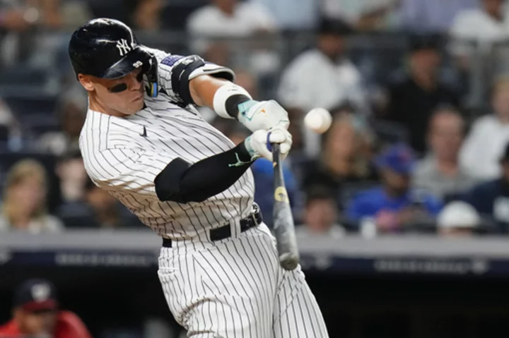 Judge's first 3-homer game helps Yankees end 9-game skid with 9-1 win over Nationals