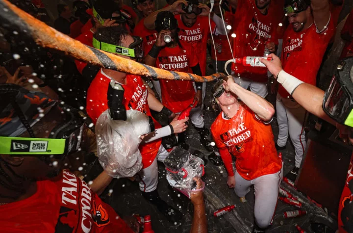 Orioles run out of beer during postseason celebration but find amazing alternative