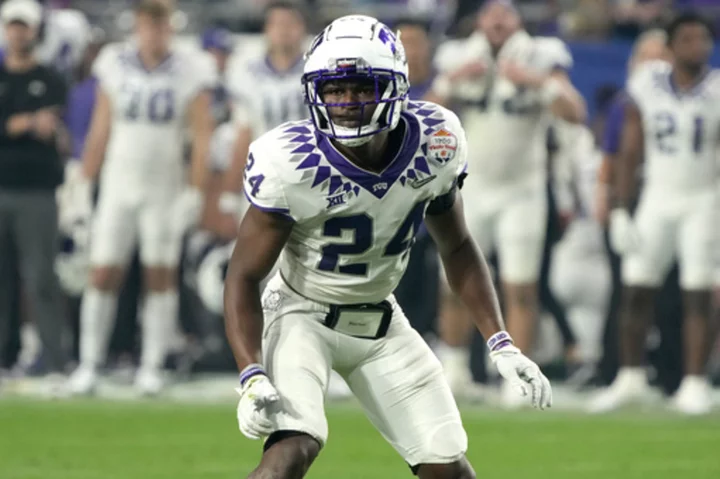 No. 17 TCU goes into Dykes' 2nd season with holes to fill after getting bullied in CFP title game