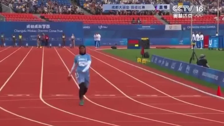 Somalia send 'untrained' runner to international 100m sprint competition - and it's a disaster