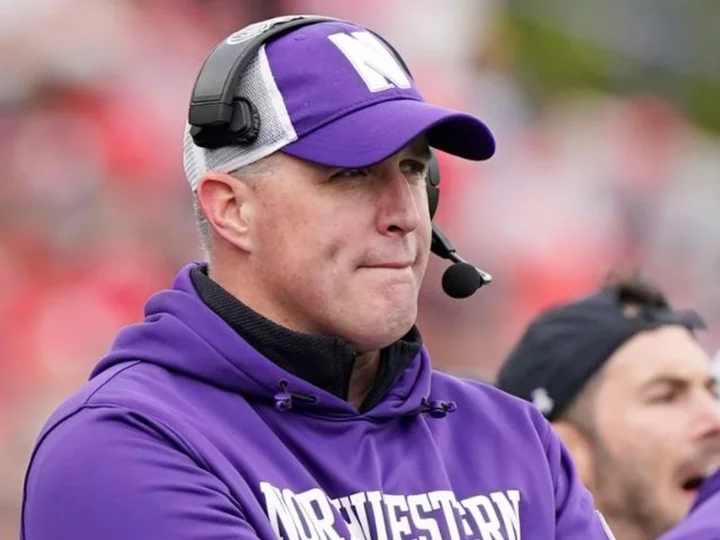 Northwestern president says he 'may have erred' in football coach's suspension following hazing allegations investigation