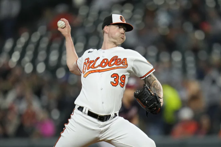 Kyle Bradish goes 8 innings and Gunnar Henderson homers to lead Orioles past Nationals 1-0