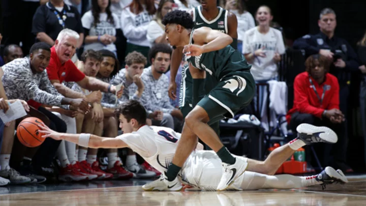 No. 4 Michigan State beats Southern Indiana 74-51, bounces back from losing opener to James Madison
