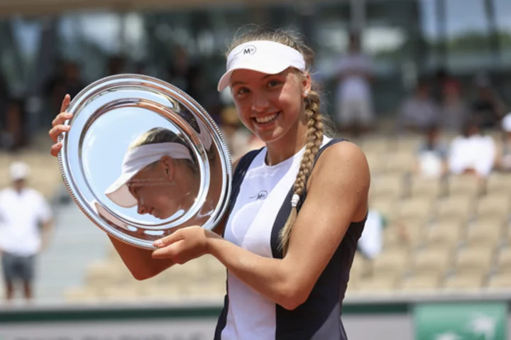 Korneeva wins French Open girls’ title, Prizmic prevails in boys' final