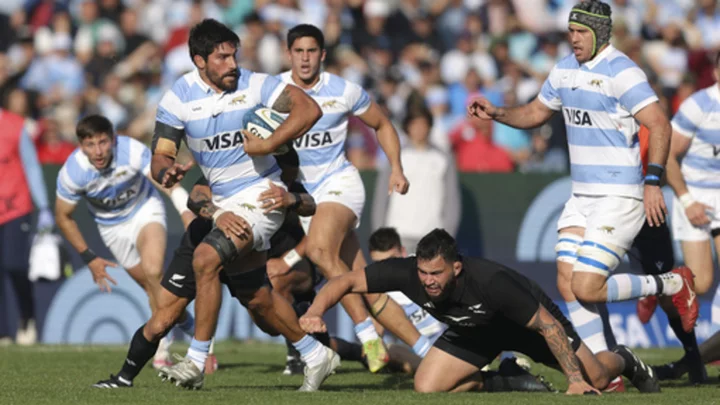 All Blacks shake off doubts and alert rivals with 41-12 win over Argentina in Rugby Championship