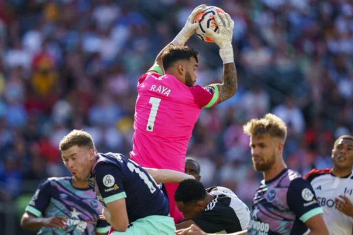 Arsenal signs goalkeeper David Raya from Brentford to provide competition for Aaron Ramsdale