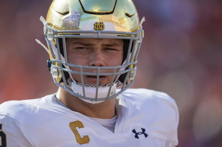 Notre Dame OT Joe Alt is a once-in-a-generation talent even for the No. 20 Fighting Irish