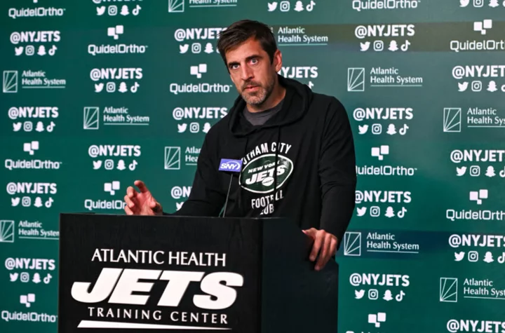 Aaron Rodgers had a painfully on-brand reaction to Jets being on Hard Knocks
