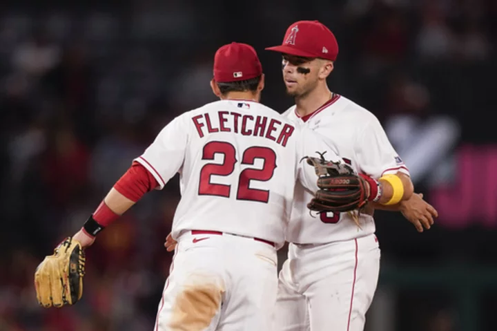 Daniel gets first major league win as Angels beat A's 5-1 in Oakland's 111th loss