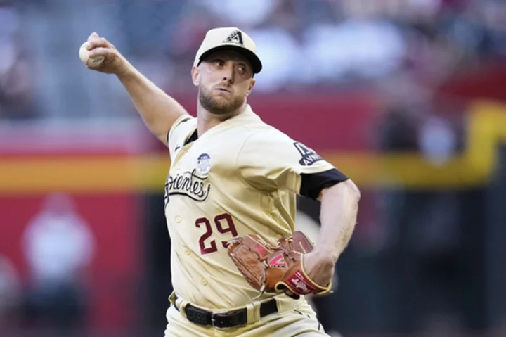 Kelly throws 7 strong innings, Diamondbacks beat Braves 3-2 for 6th straight win