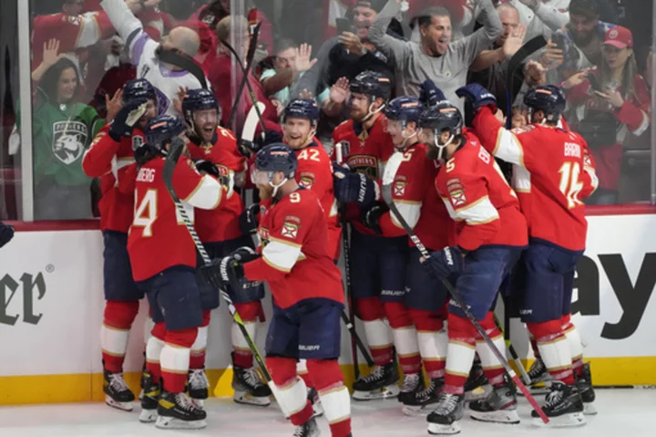 Panthers are finding overtime to be the right time in Stanley Cup playoffs