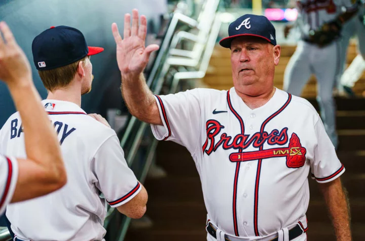 What is the Braves magic number today?