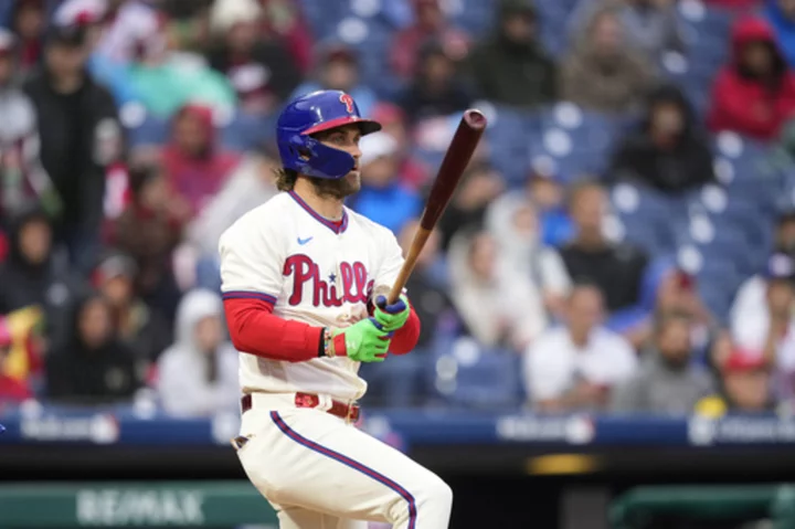 Harper's 20th homer sparks Phillies to 7-5 come-from-behind win over Mets