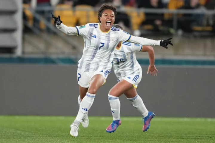 US-born Sarina Bolden now a Women's World Cup star for the Philippines with winning goal