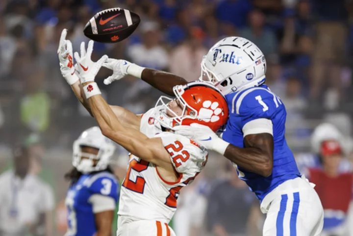 Clemson starting receiver Cole Turner lost for season with injury