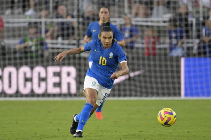Brazil aims high at Women's World Cup despite Marta's injuries
