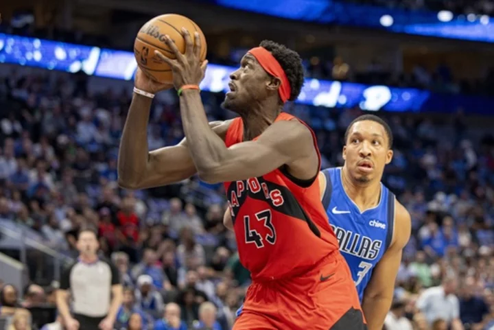 Siakam, Raptors beats Doncic, Mavs 127-116 to finish 2-game sweep in Texas