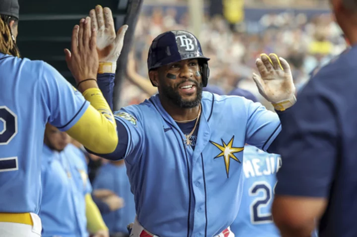 Paredes and Díaz homer as Rays stop seven-game skid with 10-4 win over Braves