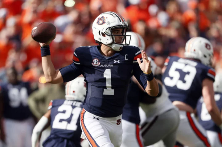 Thorne, Auburn win first SEC game, 27-13 over Mississippi State to snap 4-game losing streak