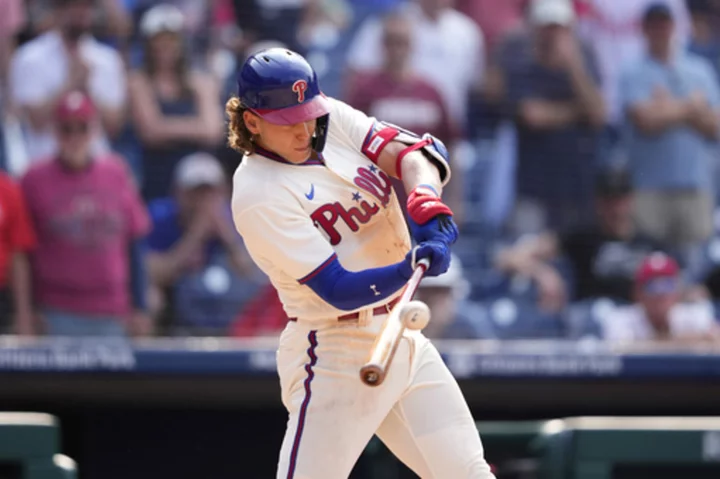 Turner hits tying HR in 9th, Bohm wins it in 10th as Phillies rally past D-backs 6-5