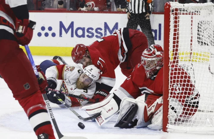 Canes, Panthers play longest games in their histories as East final opener hits 4th OT