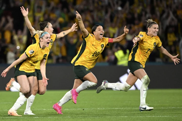 Final Four: Australia makes it through to Women's World Cup semifinals seeking history for Matildas