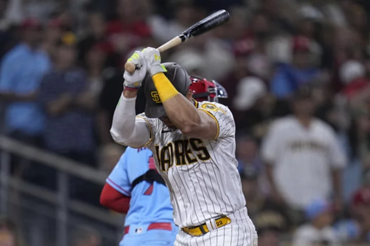 Padres drop to 0-12 in extra innings, matching 1969 Expos, with 5-2 loss to Cardinals