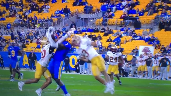 Khari Johnson Commits Most Obvious Targeting Penalty in College Football History