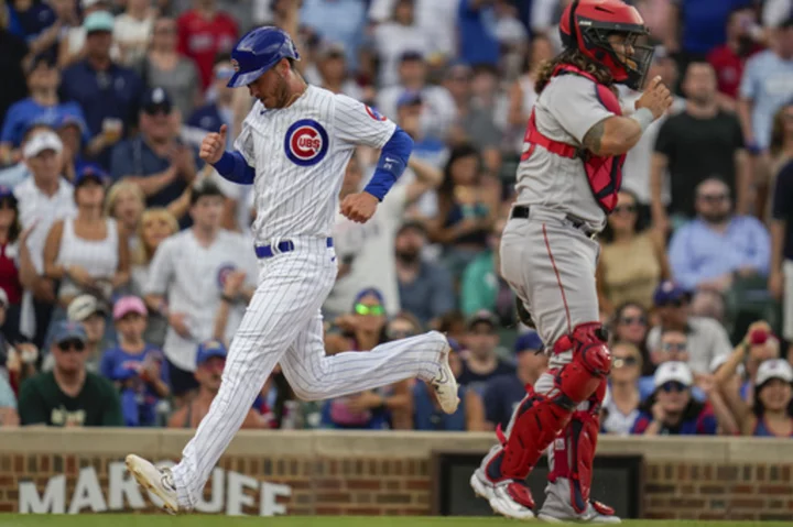 Cody Bellinger's grand slam lifts Cubs over Red Sox 10-4