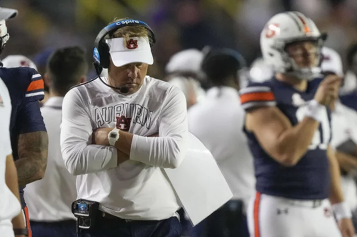 Kiffin and Freeze history in mix as No. 13 Ole Miss visits Auburn, eager to keep SEC momentum