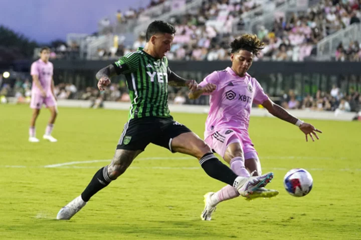 Inter Miami ends seven-match skid in 1-1 draw with Austin