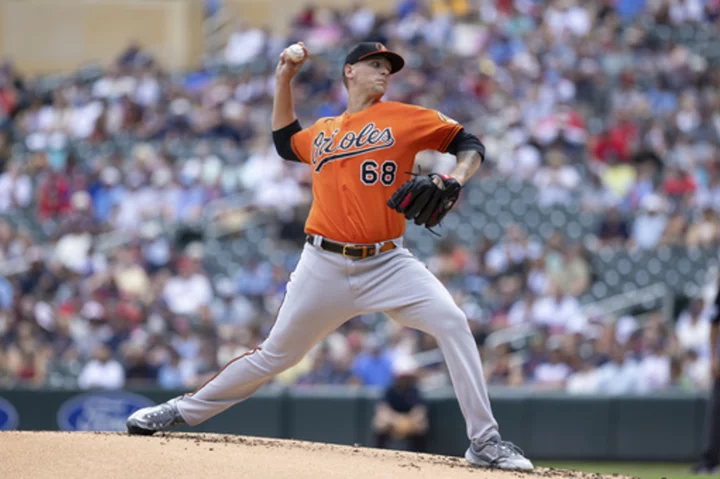 Orioles get all their offense in six-run second inning to beat Minnesota 6-2