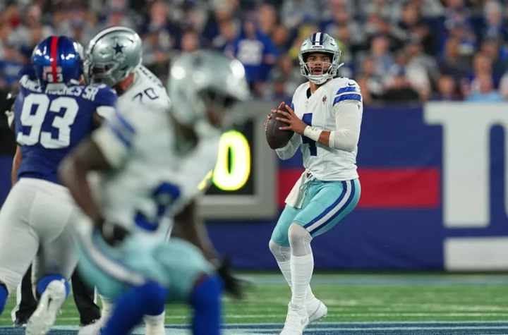 Cowboys fans are dreaming of a Super Bowl after dominant first half vs. Giants