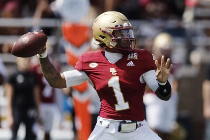Boston College needs victory over Holy Cross to recover from opening loss to Northern Illinois
